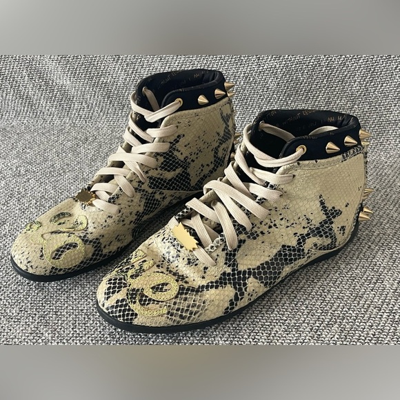 Reebok Melody Ehsani x Question  “Love” Mid Top Sneakers- NWOT- Women’s 8.5 USA - Picture 3 of 16